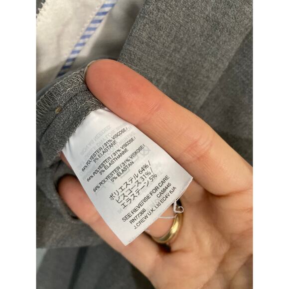 J Crew 365 Cameron ankle pants trouser women’s size 2 tall gray comfort career - Picture 5 of 6